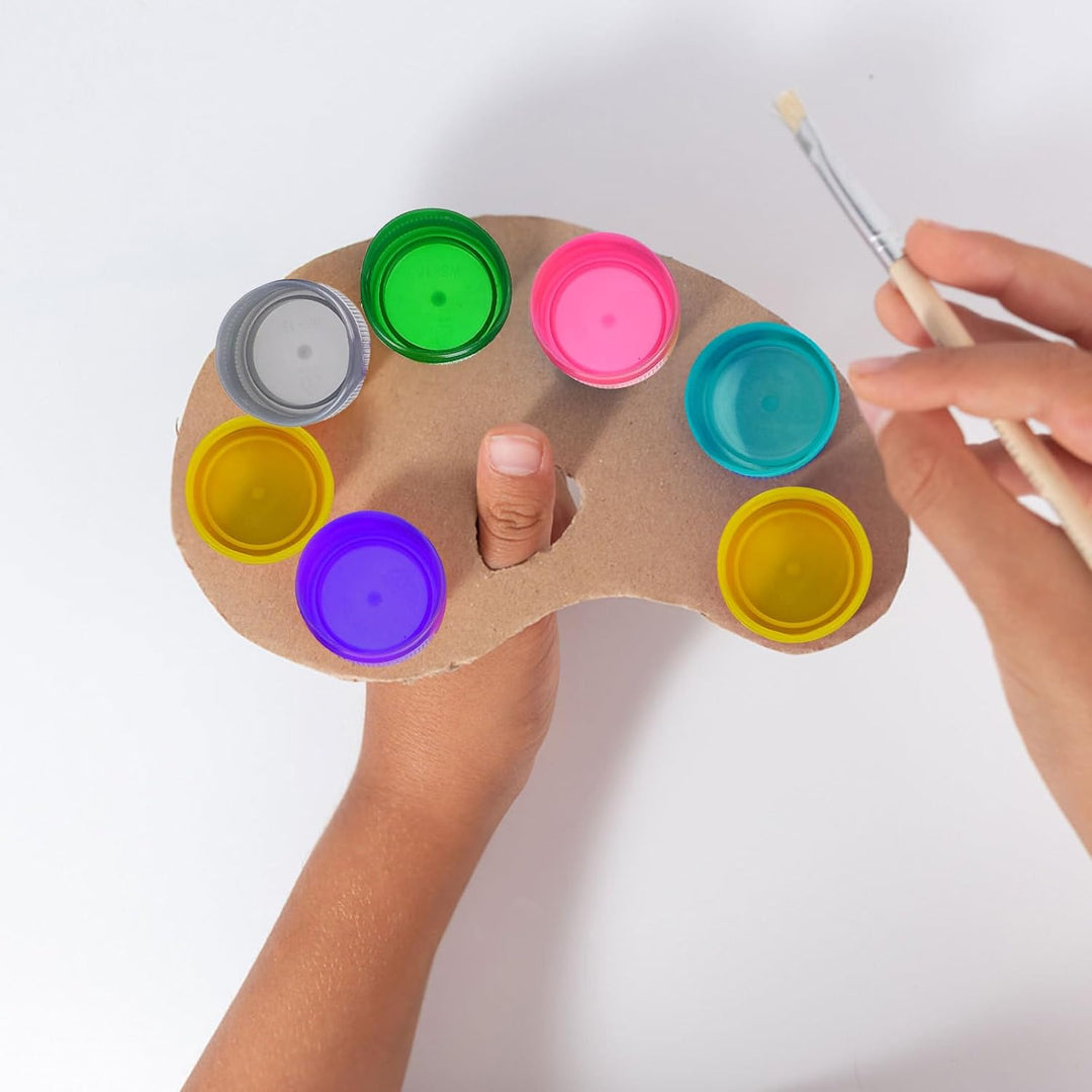 IMIKEYA 100 Stück Plastik Flaschendeckel: Bunt Flaschenverschluss - DIY Flaschendeckel Schraubversch