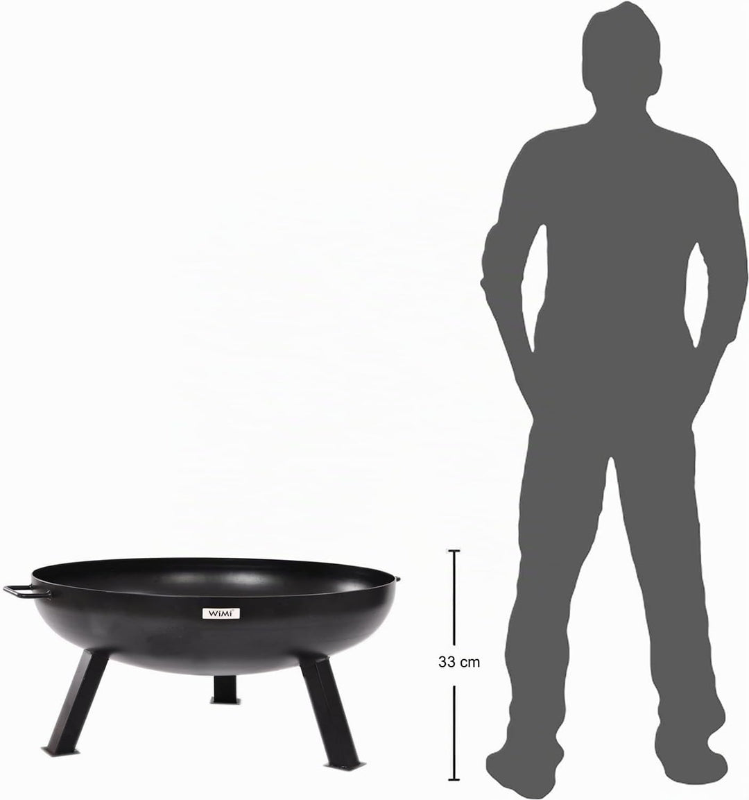 Feuerschale 60 cm BBQ 60 Design Feuerschale 3 Bein Firepit Grill