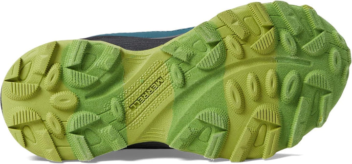 Merrell Unisex Kinder Moab Speed Low A/C WTRPF Wanderschuh 35 EU Deep Green Black, 35 EU Deep Green