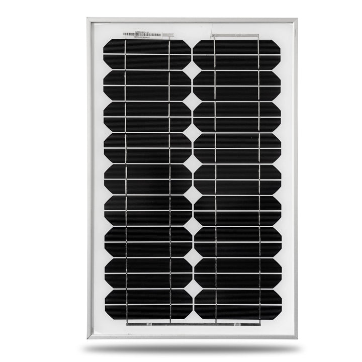 Solarmodule Monokristallin Solarpanel Solarzelle Photovoltaik Solar PV Mono, Wattzahl:10W 10W 12V, 1