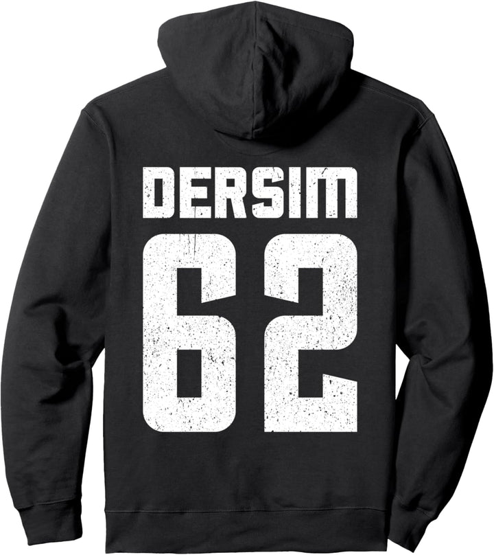 62 Dersim Türkei Tunceli Pertek Mazgirt Hozat Türkiye Pullover Hoodie