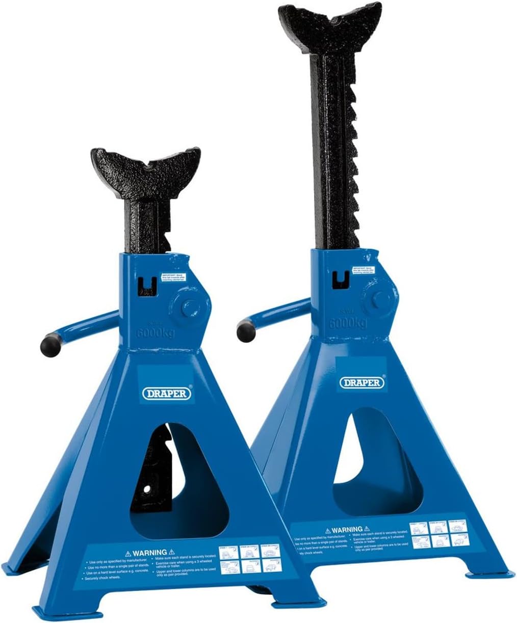 Draper 30883 30883 Unterstellböcke, 6 t, Set von 2 29mm x 107mm 6 t, 29mm x 107mm 6 t