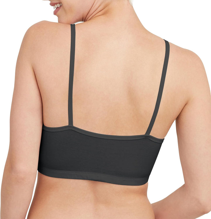 Hanes Damen BH (3er Pack) M Schwarz/Gewürzfeige/Terra Rot, M Schwarz/Gewürzfeige/Terra Rot