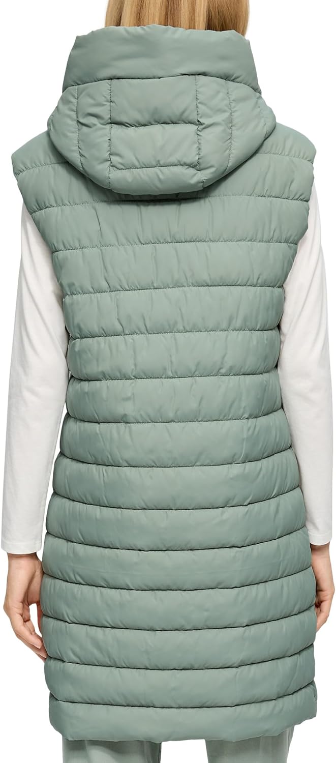 s.Oliver Damen Outdoor Weste 46 Grün, 46 Grün