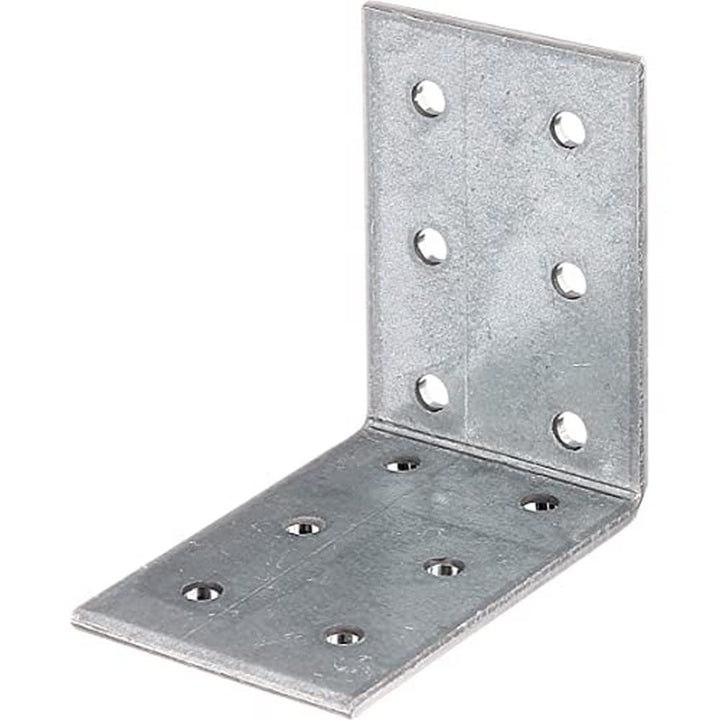 Alberts 846725 Lochplattenwinkel | sendzimirverzinkt | 60 x 60 x 40 mm | 50er Set 60 x 60 x 40 mm /
