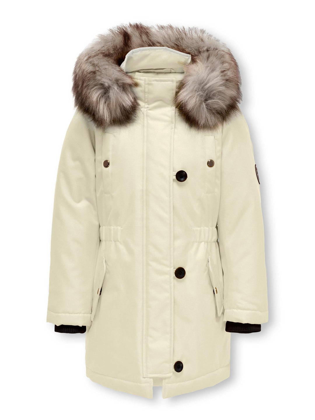 ONLY Damen ONLIRIS FUR Winter Parka CC OTW 15213755 S Eggnog, S Eggnog