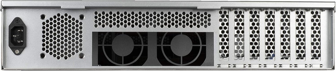 SilverStone Technology RM23-502, Industrielles 2HE-ATX-Rackmount-Speicherservergehäuse mit dualem 5,