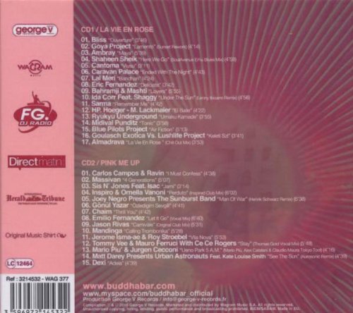 Buddha-Bar XII, Audio-CD