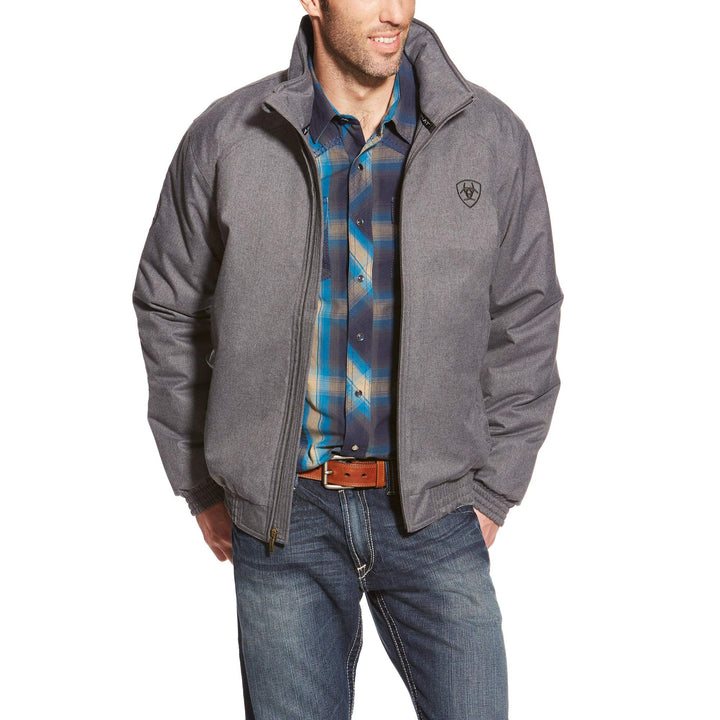 Ariat Herren Teamjacke Jacke S Charcoal Heather, S Charcoal Heather
