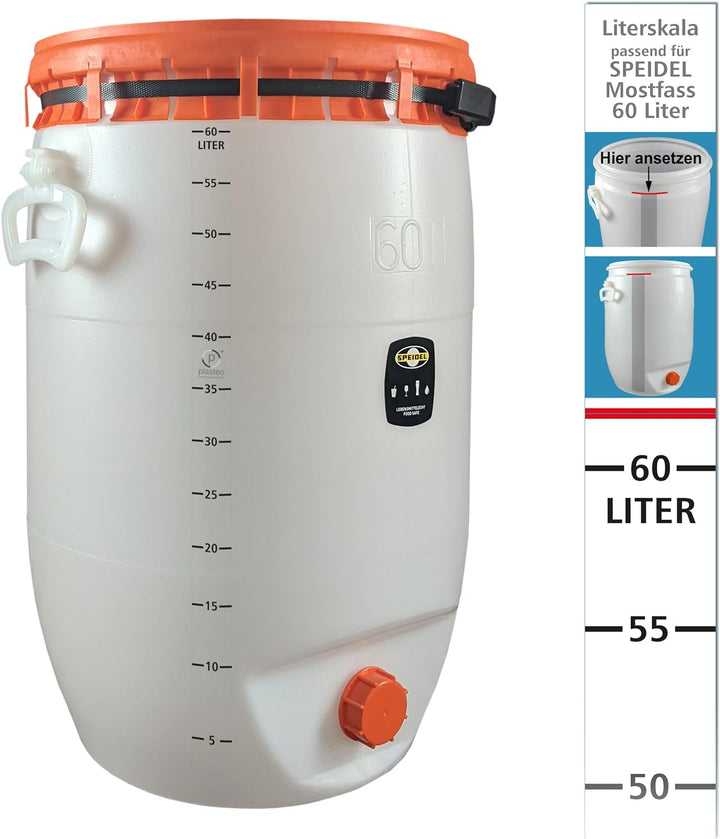Speidel (60L rund, mit Zubehör) 60L rund Mit Zubehör, 60L rund Mit Zubehör