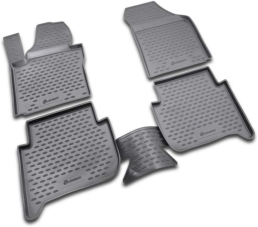 Element Passgenaue Fussmatten für VW Touran MK1,MK2, 2003-Heute, 5-sitze
