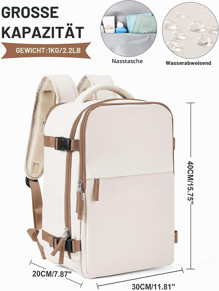 SZLX Vakuum Rucksack Ryanair Handgepäck 40x30x20 Wizzair Rucksack 40x20x25 für Ryanair Reiserucksack