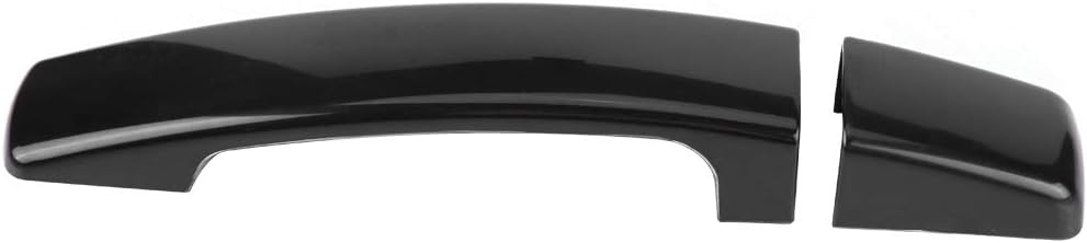 Headerbs Türgriffabdeckung, 4 Stück Auto Glossy Black Aussentürgriffabdeckung für Range Rover Sport