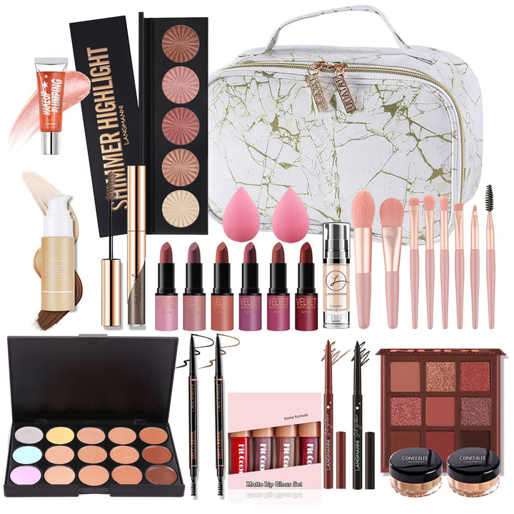 FantasyDay Multifunktions Exquisite Make-up Geschenkset Kosmetik Schmink Kit für Gesicht, Augen und