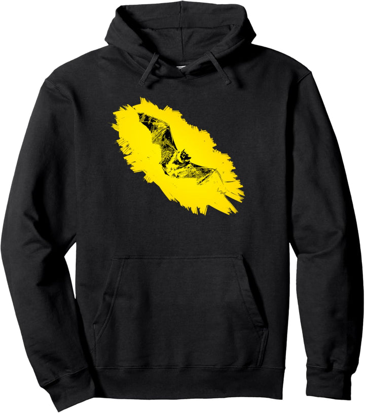 Fledermaus Motiv Nacht Vampire Halloween Flügel Fledermäuse Pullover Hoodie