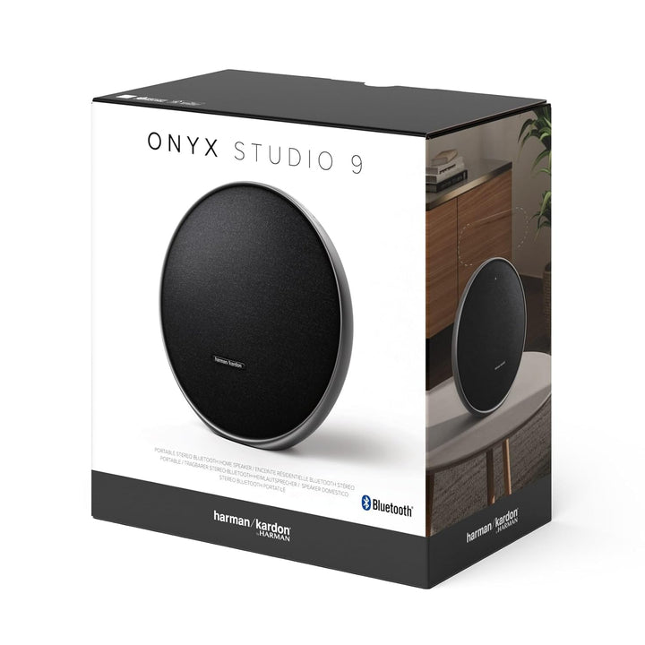 Harman Kardon Onyx Studio 9, tragbarer Bluetooth-Lautsprecher mit Auracast Multi-Speaker-Verbindung,