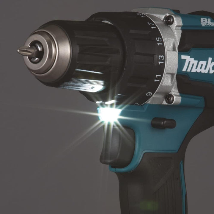 Makita DDF484RTJ Akku-Bohrschrauber 18 V / 5,0 Ah, 2 Akkus + Ladegerät im MAKPAC Bohrschrauber / 2x