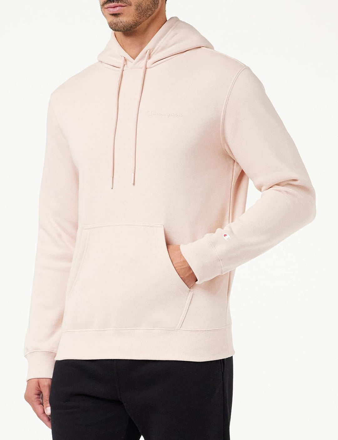 Champion Herren American Classics Small Script Logo Kapuzenpullover S Altrose, S Altrose