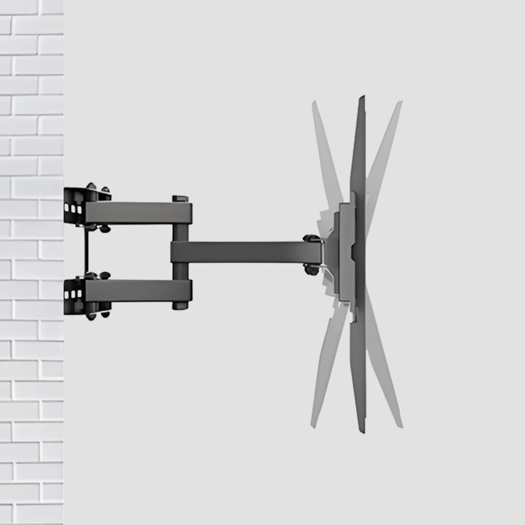 Maclean TV-Wandhalterung für 32-75" Fernseher bis 50 kg | neigbar, schwenkbar, Abstand 80-380 mm | V