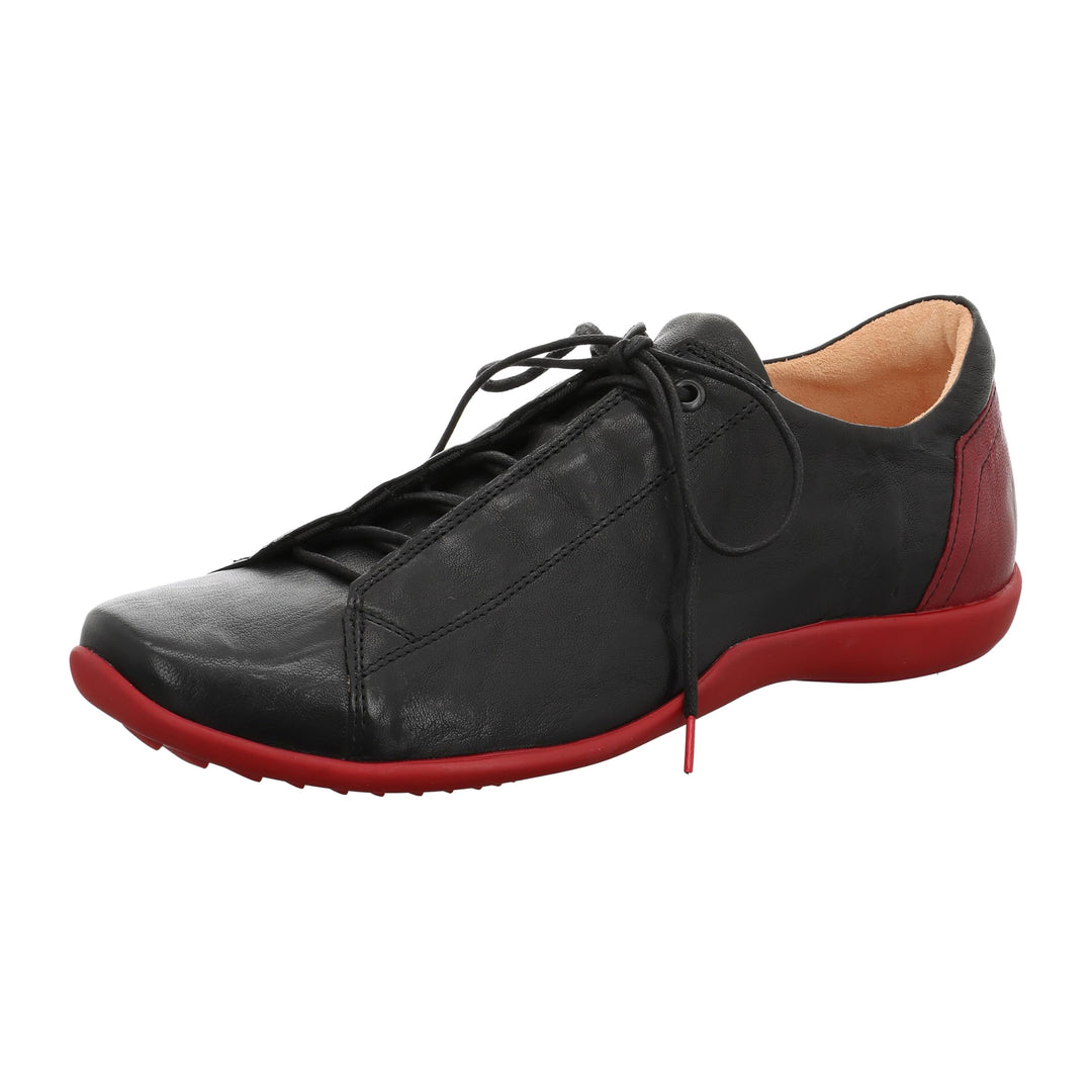 Think Stone Herren Derby Schnürhalbschuhe 44.5 EU 0000 Schwarz Kombi, 44.5 EU 0000 Schwarz Kombi