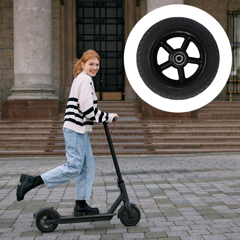 Golgner 8 Zoll E Scooter Reifen, Elektroroller Vollgummireifen 200x50, Nicht Pneumatischer Reifen, S
