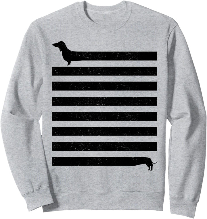 Dackel Hund Drahthaar Dackel Hundebesitzer Sweatshirt