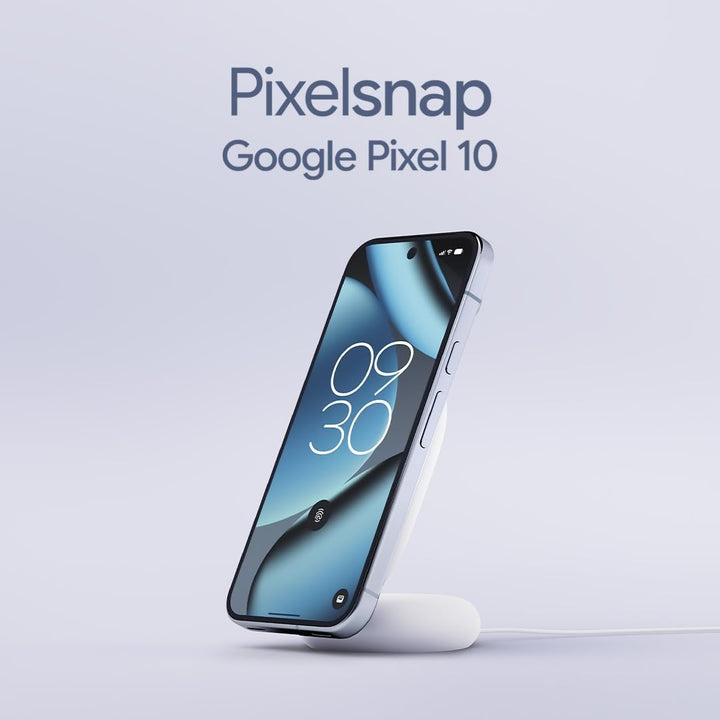 Google Pixelsnap-Ladegerät mit Standhalterung – Kabelloses 25-W-Qi2-Ladegerät und Standhalterung (Ma