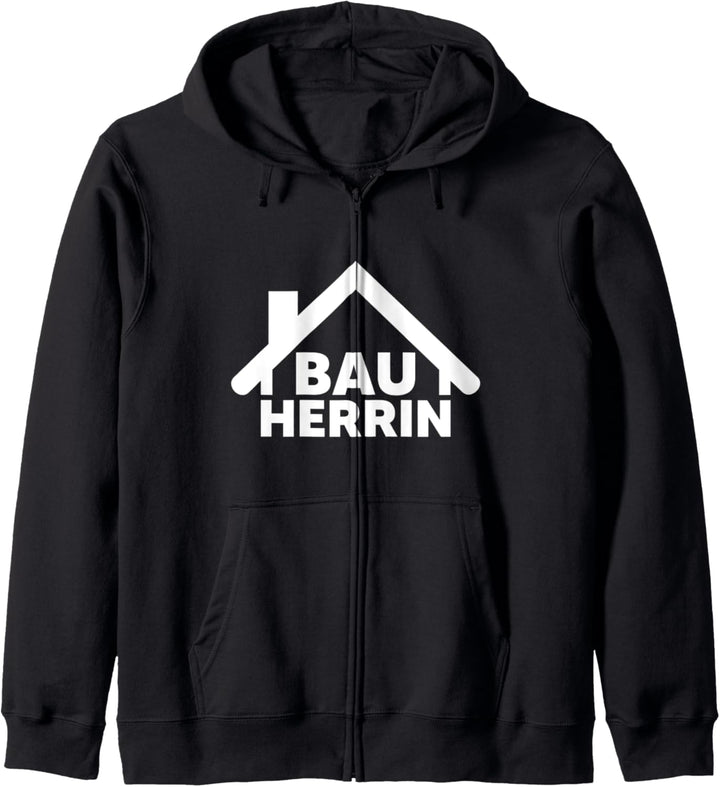 Damen Bauherrin Geschenk Hausbau Richtfest Bauherr Haus Kapuzenjacke