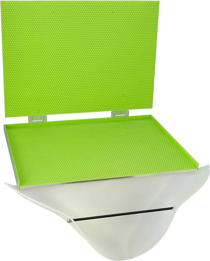 Tolegano Mittelwandpresse mit Zellmass 5,1mm. Ihre Mittelwand ist individuell zuschneidbar. Eigener