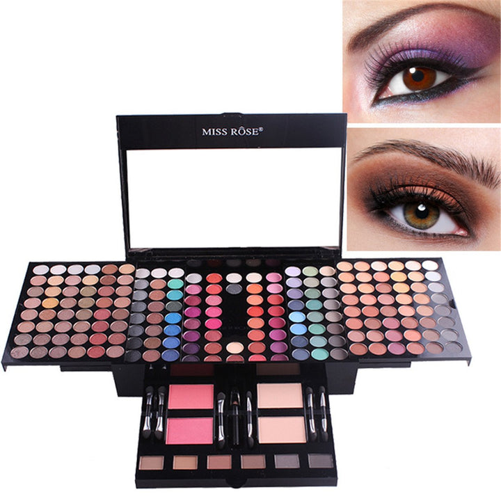 FantasyDay Make-up Geschenkset Multifunktions Kosmetik Makeup Paletten mit Lidschatten Palette, Lipp