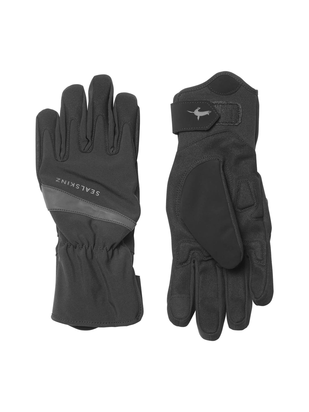 Sealskinz Unisex Wasserdichter Allwetter Handschuh für Radfahren L Schwarz, L Schwarz