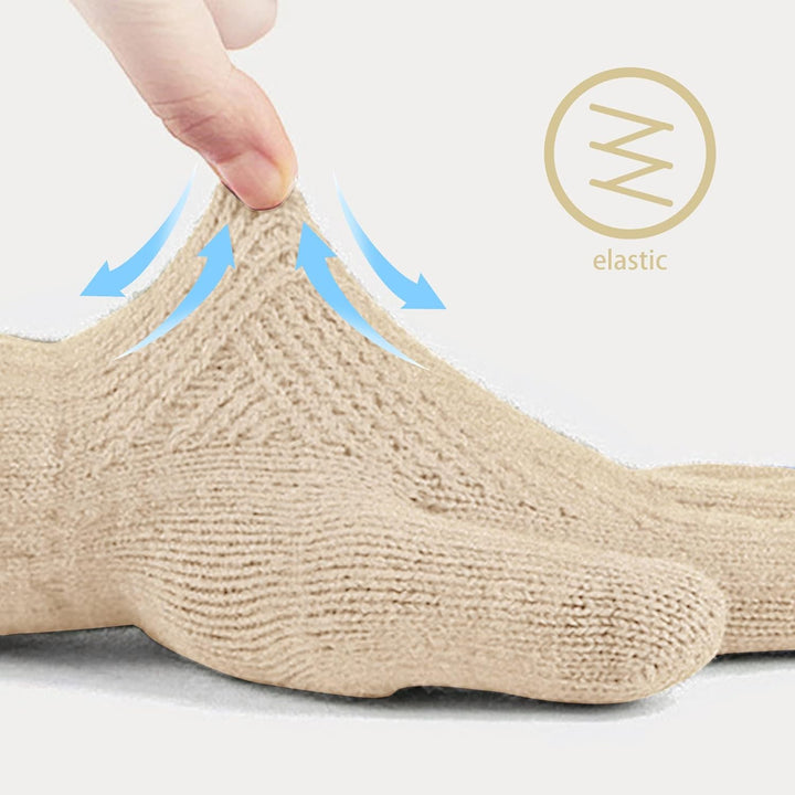 Damen Bommelmütze, Schals, Handschuhe, Set, Thermo, Winter, warm, Strickmütze, Halswärmer und Touchs