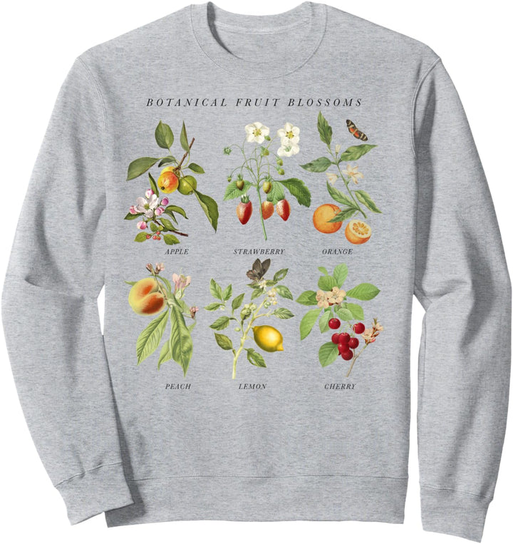 Trendy Fruit Blossom Chart Sweatshirt