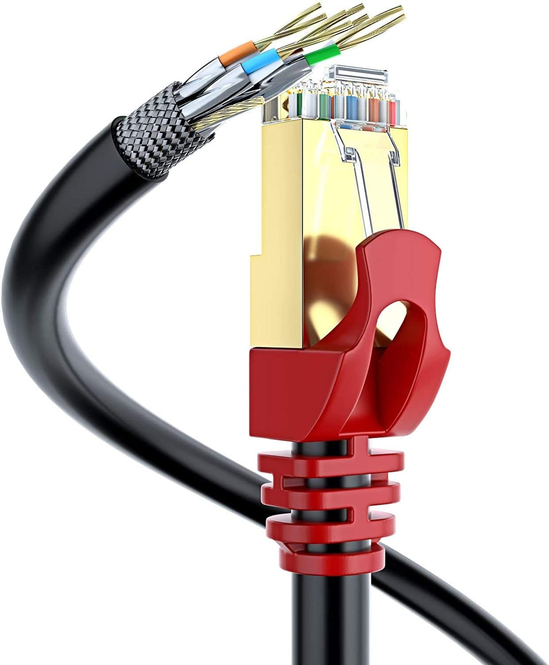MutecPower 30m CAT 7 Aussen Verwendung wasserdicht Direct Burial RJ45 Ethernet Netzwerkkabel - SSTP