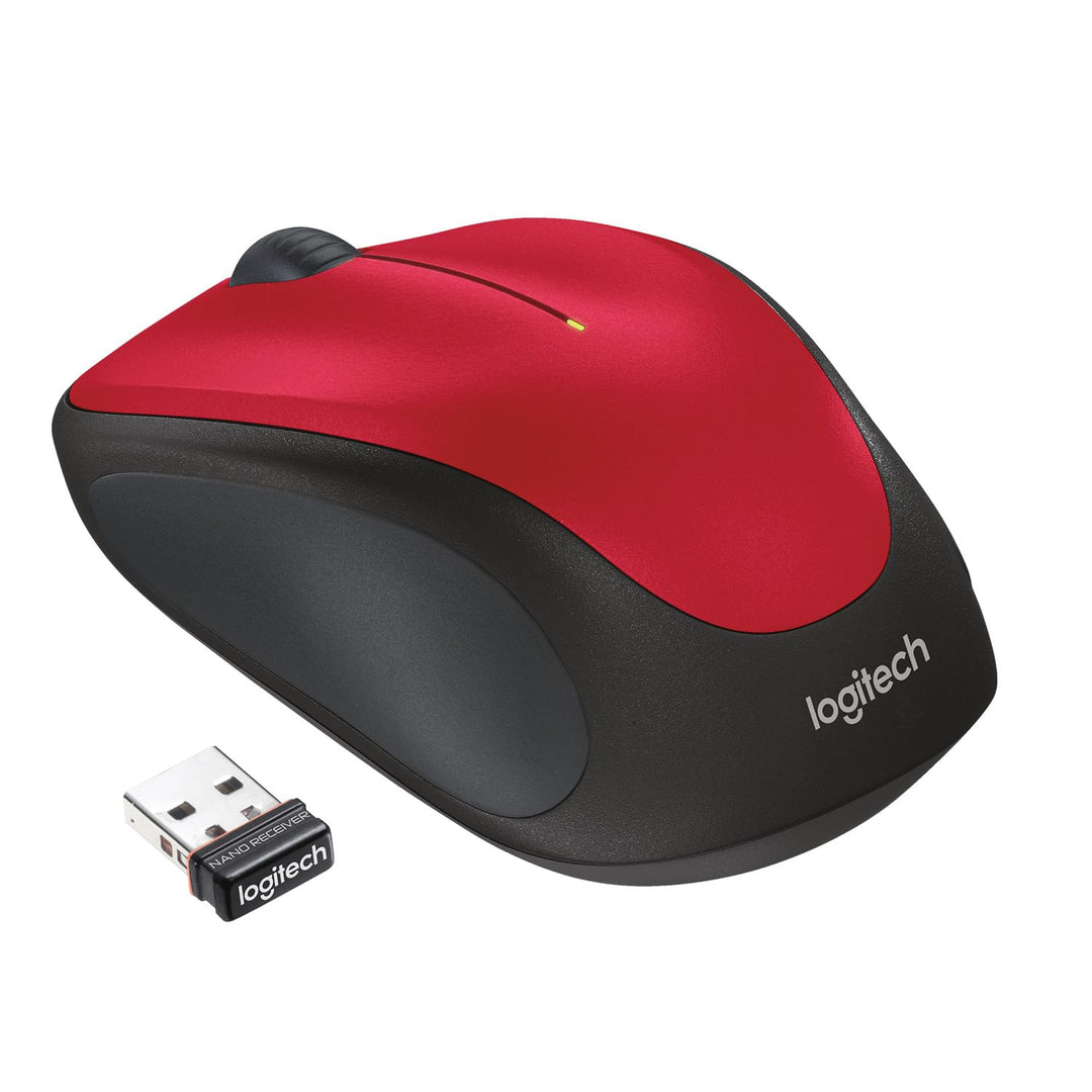 Logitech M235 Kabellose Maus, 2,4 GHz mit USB-Empfänger, 1000 DPI Optical Tracking, 12 Monatige Batt