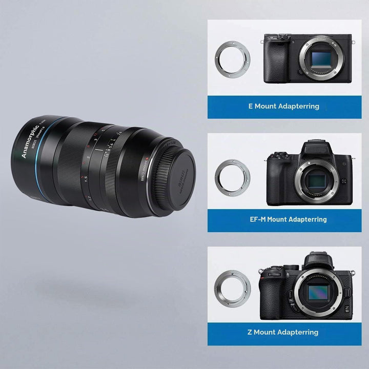 SIRUI 35mm f1.8 1.33x Anamorphotisches Kinoobjektiv Prime Objektiv Objektive Lens Lenses Modell S35(