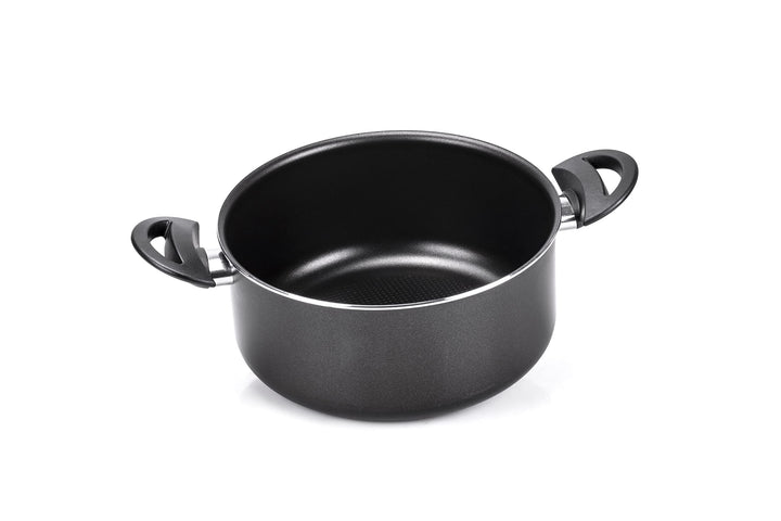 Moneta Gea Kochtopf mit 2 Griffen, 28 cm, Aluminium, 100% recycelt, für jede Kochplatte inklusive In