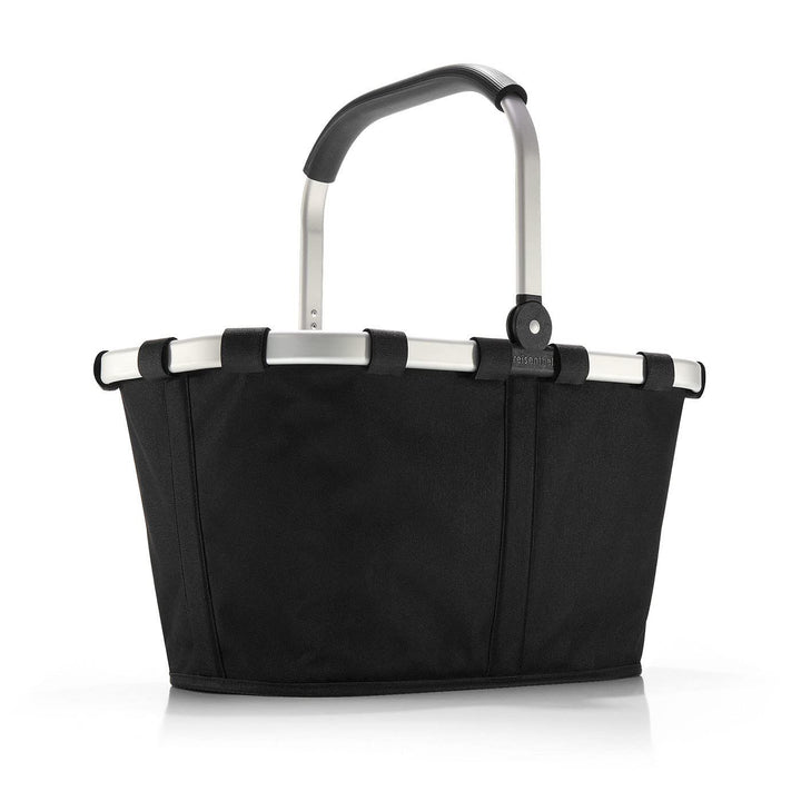 reisenthel carrybag black - Stabiler Einkaufskorb mit viel Stauraum und praktischer Innentasche – El