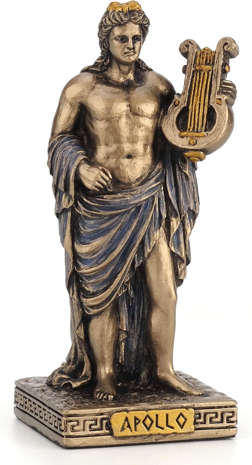 Veronese Design Griechische Götter Miniaturfigur (Apollo, Bronze), Apollo Bronze
