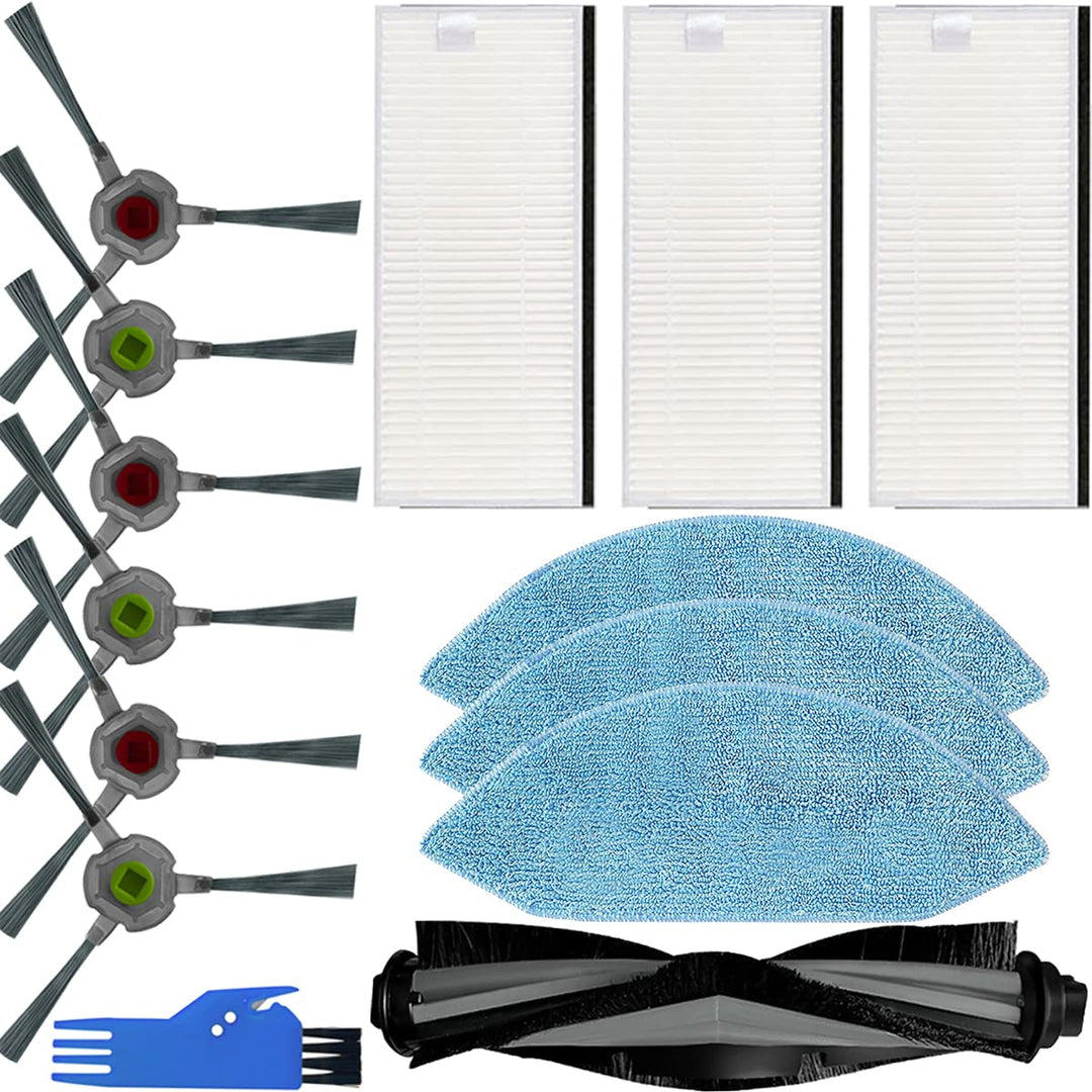 Ersatzteile für Ecovacs Deebot ozmo U2 DGN22 U2 Pro Roboter Staubsauger, Zubehör Set 1 Hauptbürste,