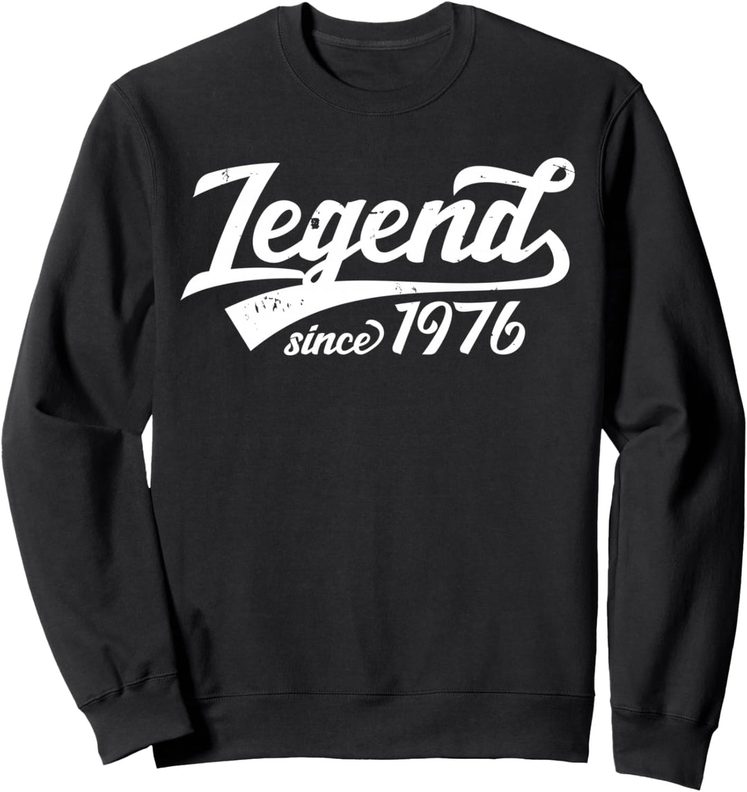 Legende seit 1976 Geschenk 47. Geburtstag Jahrgang Vintage Sweatshirt