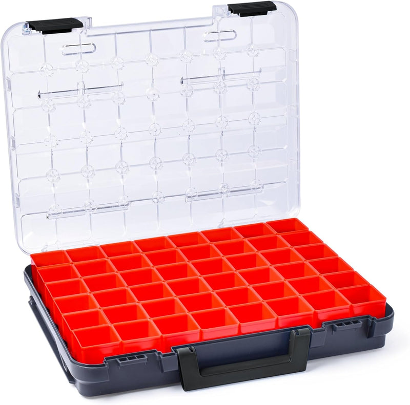Kleinteile Aufbewahrung Koffer | Bosch Sortimo T-BOXX 320 Anthrazit inkl. Insetboxen-Set A3 | Ideale