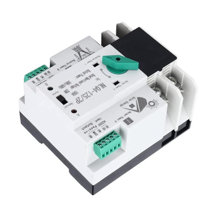Dual Power Automatic Transfer Switch, Sekundärstromverteilung Power Transfer Switch 230V AC 100A NLQ