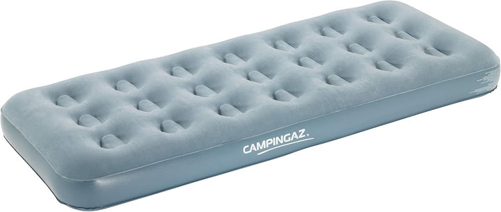 Campingaz Luftbett Quickbed Single - Indoor/Outdoor Luftmatratze eine Person, Velours Gästebett, Kom