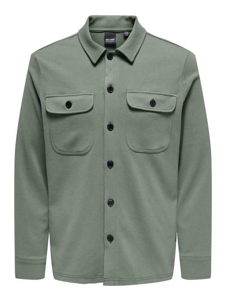 ONLY & SONS Male Hemd ONSNEWKODYL Hemd XS Castor Gray, XS Castor Gray
