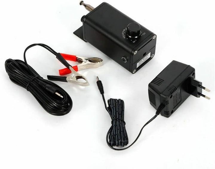 Elektrogrill Motor für BBQ Grill, 15W, 12V, Drehspiess, Tischgrill, Schwarz Metall