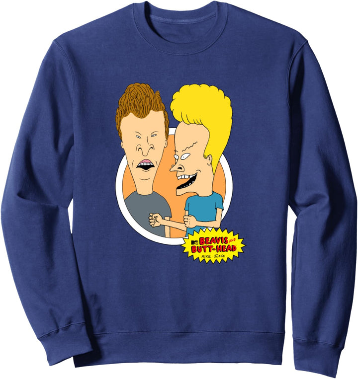 Beavis and Butt-Head Original Logo Portrait Sweatshirt