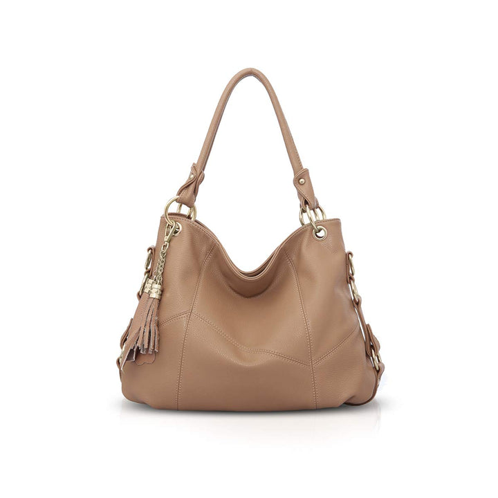 NICOLE & DORIS Damen handtasche Umhängetasche mit grosser Kapazität Weiche Ledertasche shopper Neue