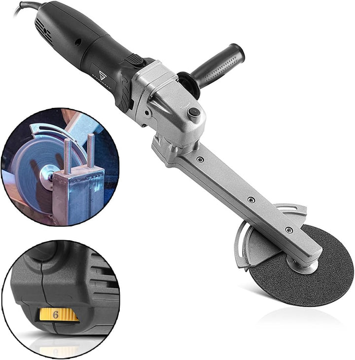 STAHLWERK Kehlnahtschleifer KS-800 ST mit 800 W Leistung Langhalsschleifer Kehlnaht Schleifmaschine