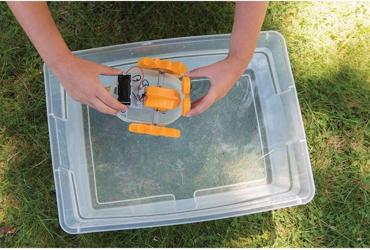 4M 403415 Green Science Aqua Robot-Solar Hybrid Power, Multi Wasser Roboter, Wasser Roboter